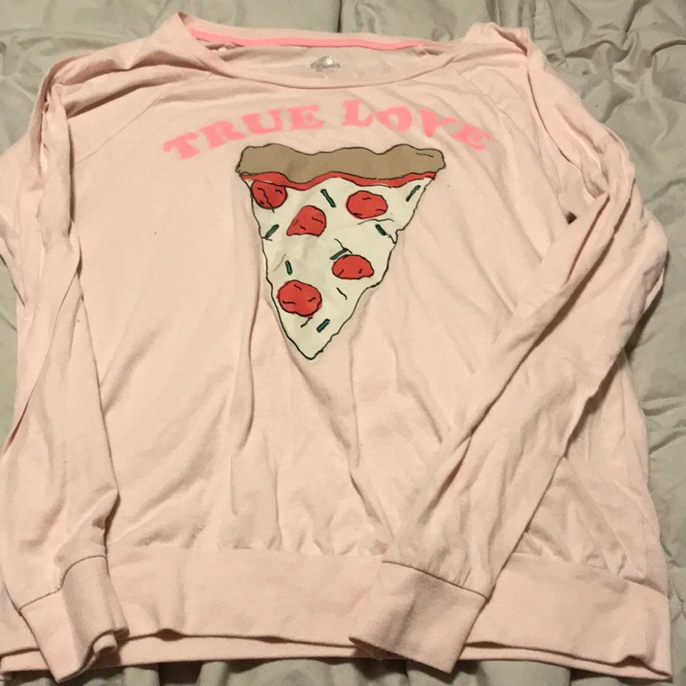 Kohls True Love Pizza XL Pajama Top